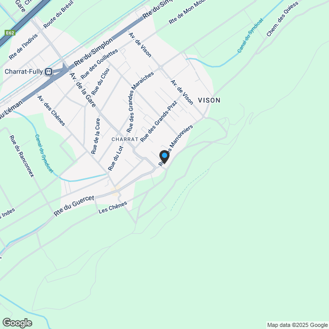 Robust und attraktiv in unmittelbarer Nähe von Martigny - Karte