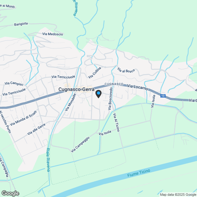 ZU VERKAUFEN IN CUGNASCO - NEUE 5,5-ZIMMER-EINFAMILIENHÄUSER IN RUHIGER LAGE - Karte