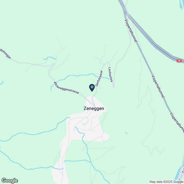Sonnige 6.5-Zimmerwohnung in Zeneggen kaufen - Karte