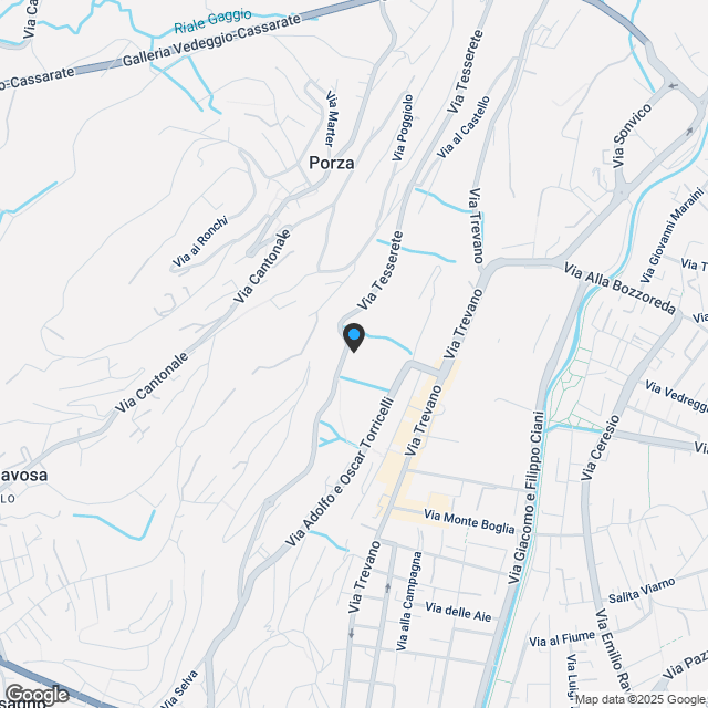 Residenza Mirador - Neue Residenz in Lugano - Karte