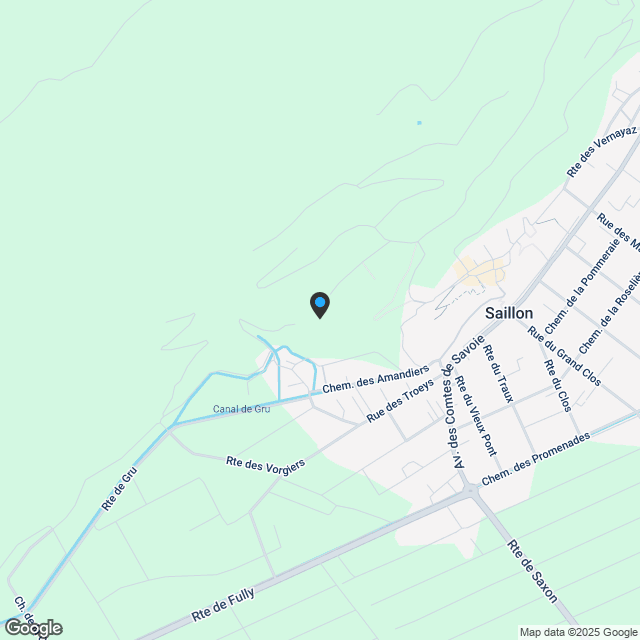 3 ½ Zimmer-Wohnung in Saillon kaufen - Karte