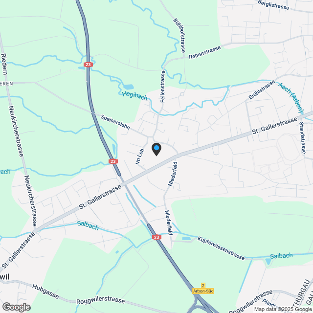 Gemütliche 3.5-Zimmer-Wohnung mit Privatsphäre - Karte