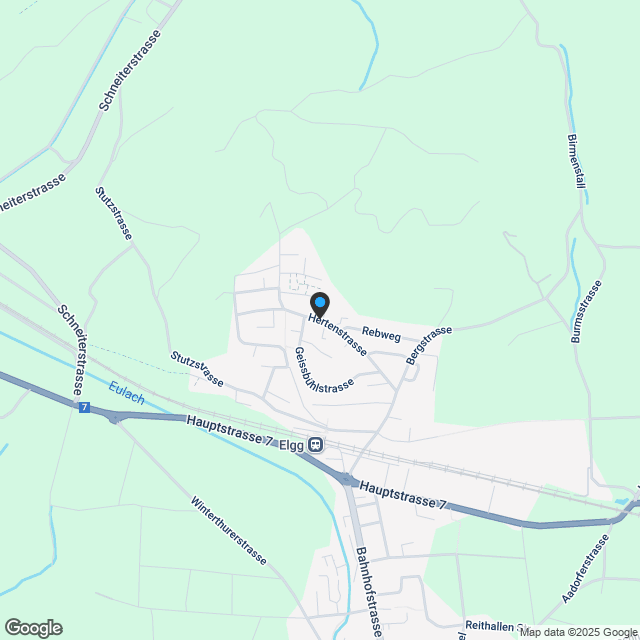 Exklusive Attikawohnung (letzte Wohnung) in Elgg - Karte