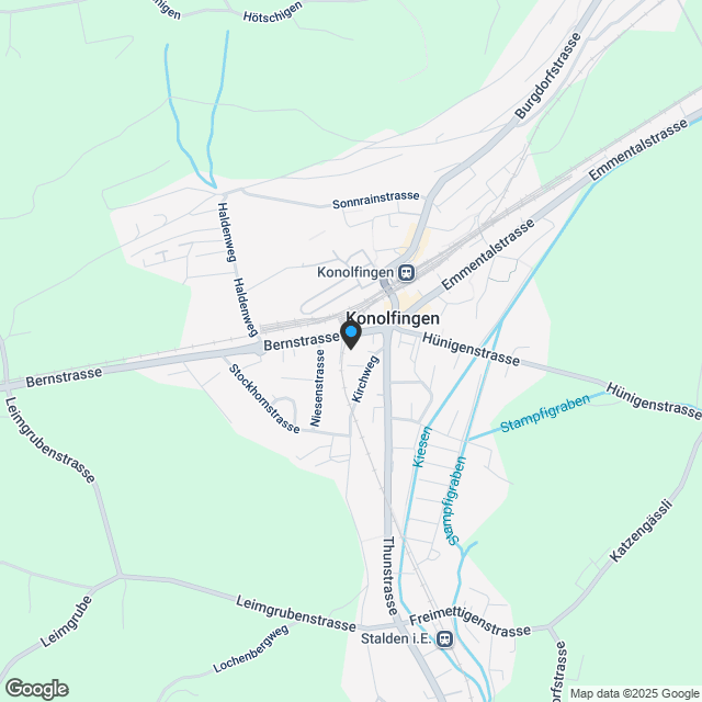 Neue barrierefreie Gartenwohnung mit zwei Sitzplätzen - Karte