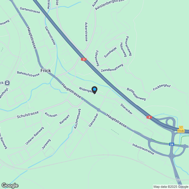 Letzte 4.5-Zimmer-Eigentumswohnung "Stöcklimatt" Frick - Karte