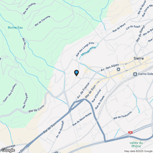 Superbe 2 ½ pièces en rez-de-jardin dans un projet de 7 unités à Villa - Karte