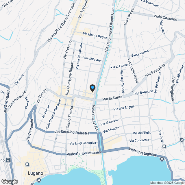 Wohnung in der USI-Zone zu verkaufen - Karte