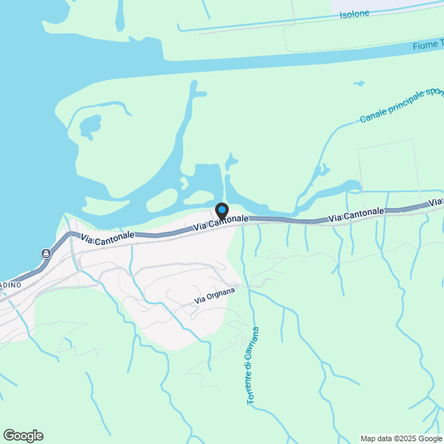 Casa Bijoux mit 4 Wohnungen bei Bolle di Magadino, allen Feriendomizil - Karte