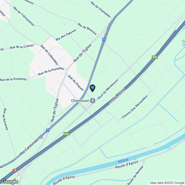 4.5 Zimmer moderne und helle Wohnung mit Balkon, ideal für den ersten Kauf - Karte