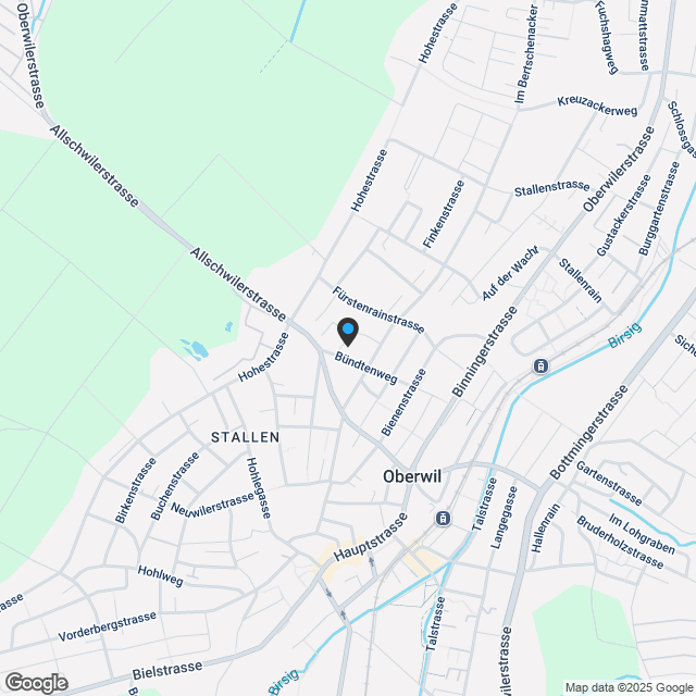 Ihr neues Zuhause mit Weitblick und Garten - BRICKYARD OBERWIL - Karte