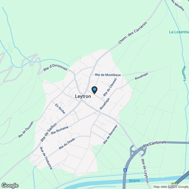 Une maison, un terrain, un potentiel - Karte