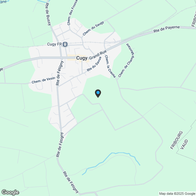 Einzigartige Villa in Vesin (FR) verfügbar - Karte