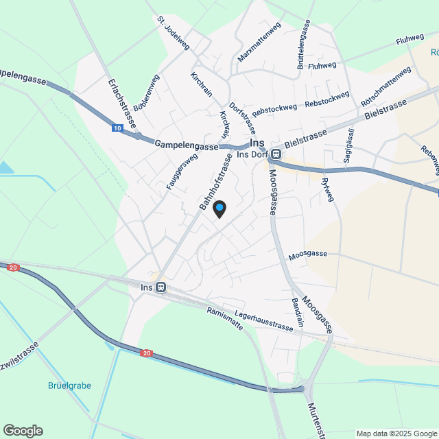 Licht, Raum, Weitblick - moderne 4.5-Zimmer-Attikawohnung mit Jurablick - Karte