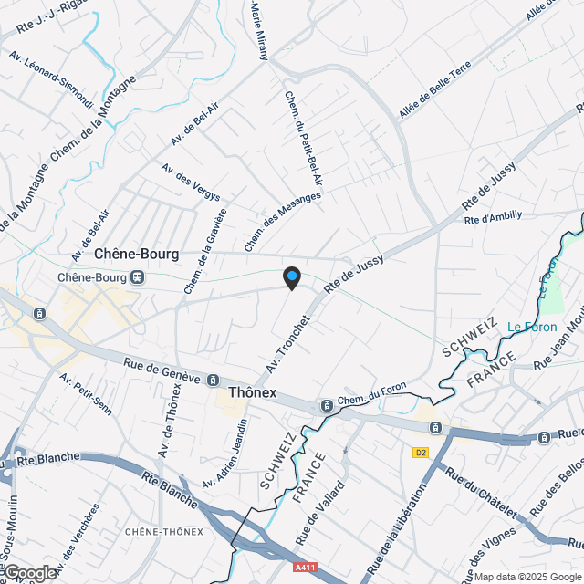 Superbe appartement de 5 pièces traversant avec jardin - Karte