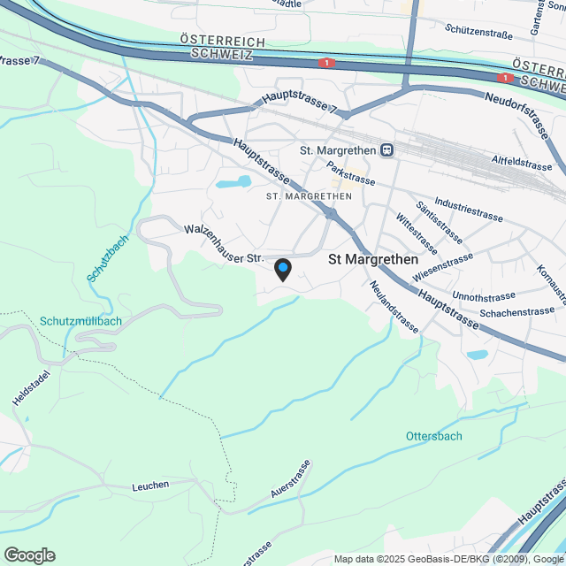 Exklusive 2.5-Zimmer Eigentumswohnung in St. Margrethen - Karte