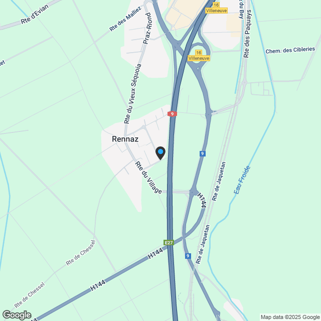 Schönes 3.5-Zimmer-Neubauapartment im 1. Stock - Karte