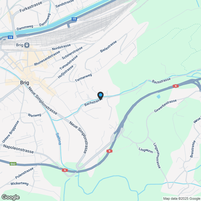 Stilvolle Architektur und Komfort: Exklusive 5.5-Zimmer-Wohnung als Zweitwohnsitz in Ried-Brig - Karte