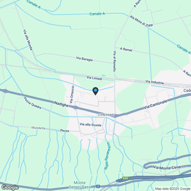 Wohnung 2.5 Zimmer im ersten Stock - Karte