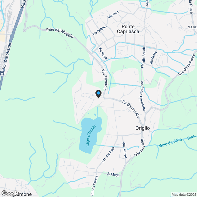 Dachgeschoss - Origlio - Karte