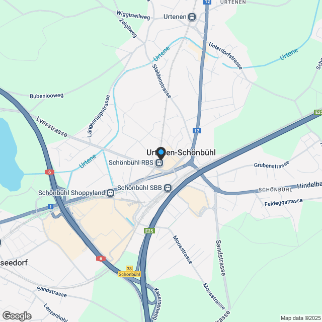 EXKLUSIV: 175M2 WOHNTRAUM AM ZENTRUMSPLATZ IN SCHÖNBÜHL - Karte