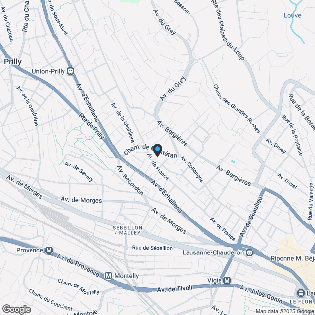 Wohnung mit 4.5 Zimmern zur Verkauf auf Plan - Karte