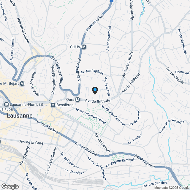 Wohnung mit 3.5 Zimmern - Karte