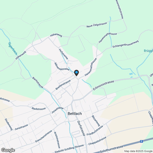 Grosszügige Dachwohnung mit grandioser Weitsicht - Karte