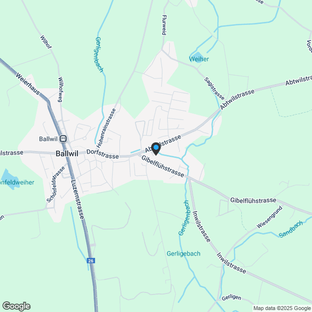 Panoramablick * Letzte 4.5 Zimmerwohnung - Karte