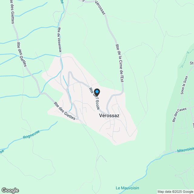 Schönes 5.5-Zimmer-Wohnung in Vérossaz - Karte