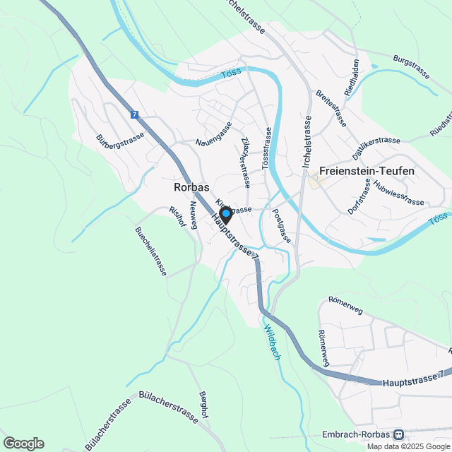 5.5-Zimmer Eigentumswohnung im Neubauprojekt "Smiledörfli Wydum Ror... - Karte