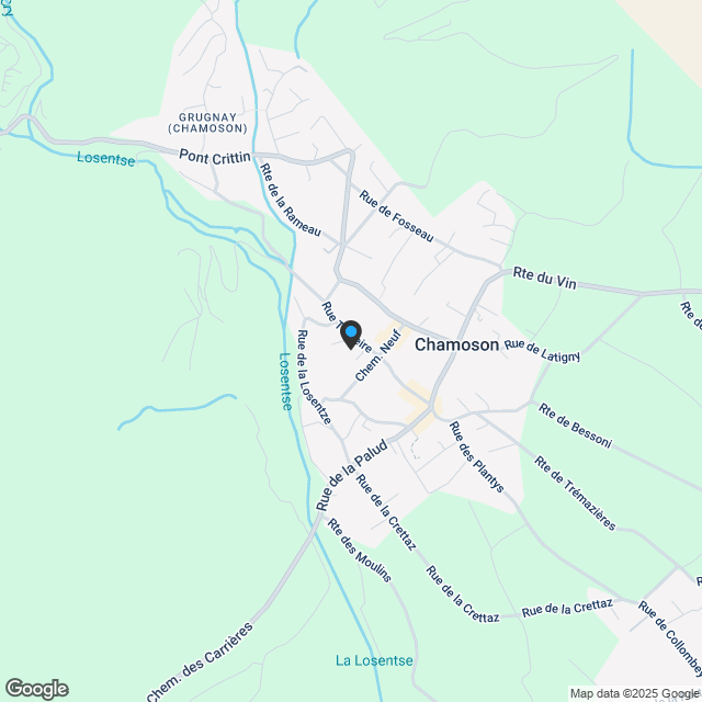 Sonderangebot "Soneva" 3,5 Zimmer Erdgeschoss in Chamoson - Karte