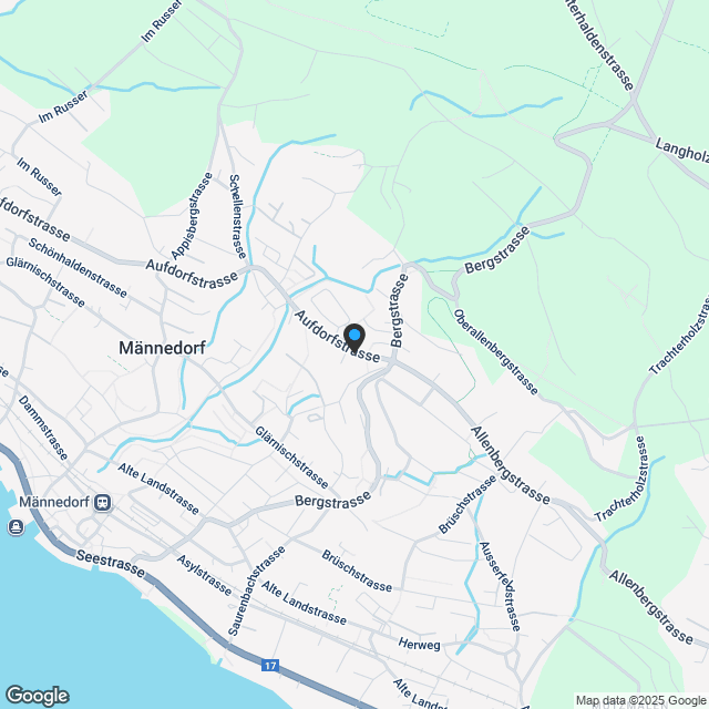 Maisonette-Dachwohnung mit Seesicht - Wohnen über den Dächern von Männedorf - Karte