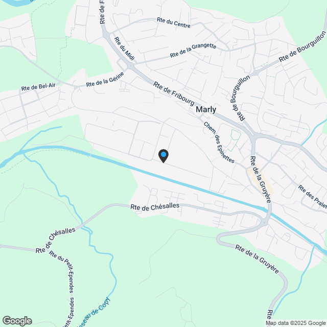 Wohnung 5.5 Zimmer in Marly - Karte