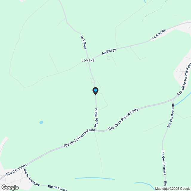 Prächtige und geräumige Villen in ruhiger Lage in Lovens - Karte