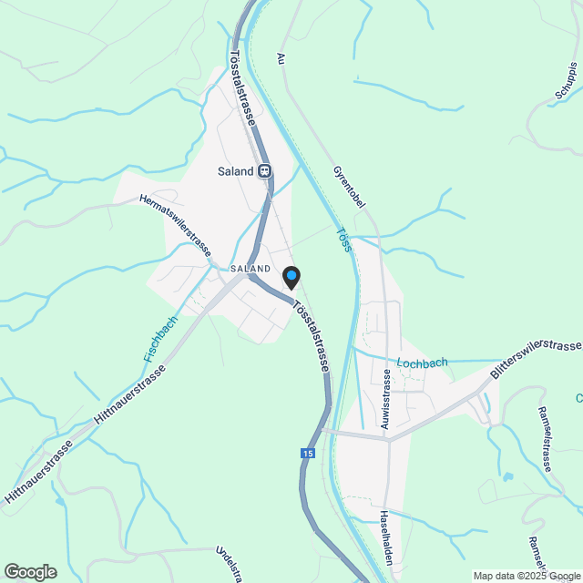 Erstbezug in Saland: Brandneue 2.5-Zimmer-Wohnung - Karte