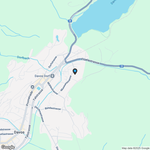 Zweitwohnung im Neubau Bünda Eck D (D32) - Karte