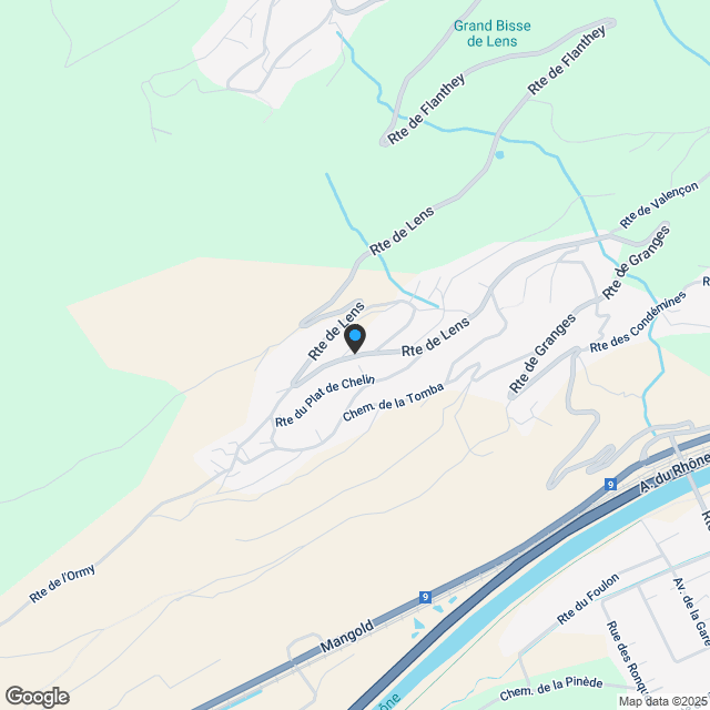 Prächtige 3.5-Zimmer-Wohnung im Obergeschoss mit Panoramablick - Karte