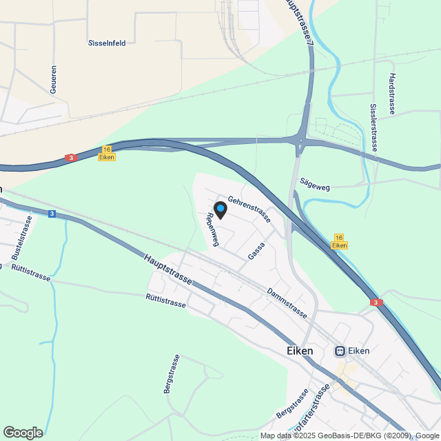 Gediegene 5.5 Zimmer-Gartenwohnung für Geniesser - Karte