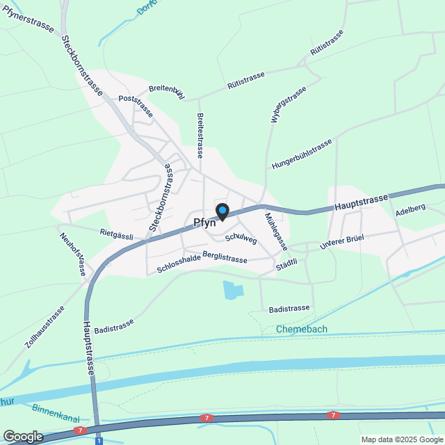 Idyllisch Wohnen am Bach - Karte