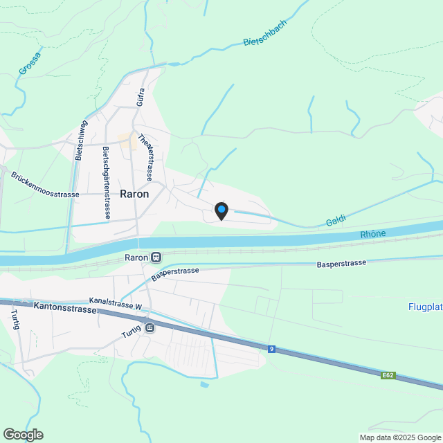 Neubau – moderne und geräumige 5.5-Zimmerwohnung in Raron - Karte