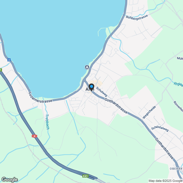 Attraktive Gartenwohnung mit 4.5 Zimmern - Karte