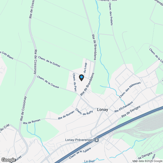 EXKLUSIVE VILLA IN SAINT-PREX MIT PANORAMABLICK AUF DEN GENFERSEE - Karte