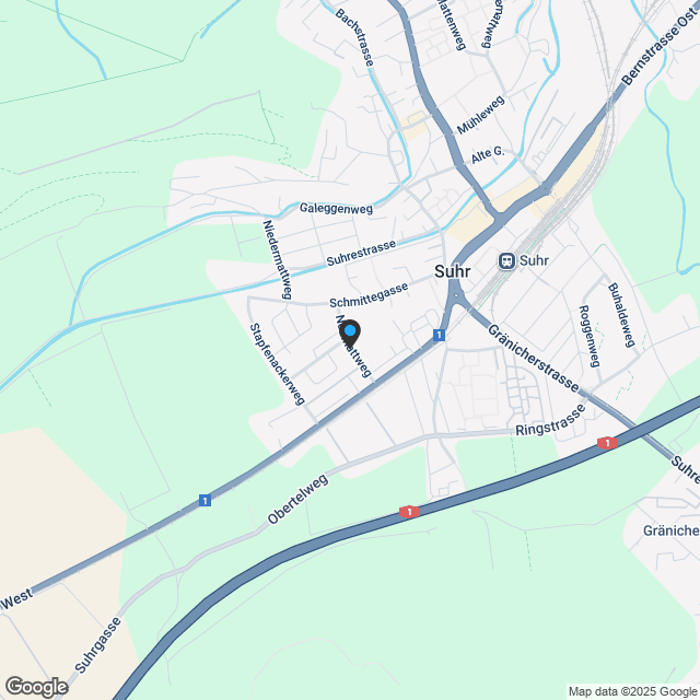 «Suhrano» - 68 m² grosse Terrassen mit Weitblick! - Karte