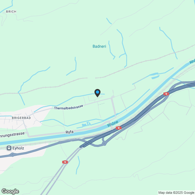 Wohnen mit Weitblick - grosszügige und gemütliche 4.5-Zimmer-Attikawohnung in Brigerbad - Karte