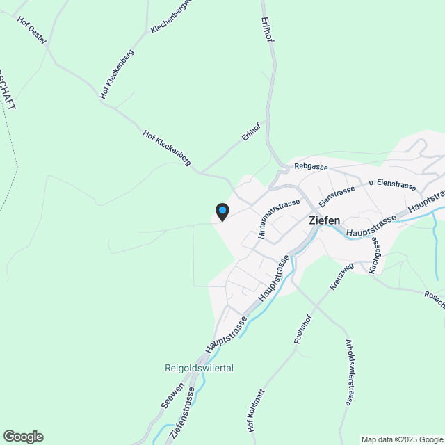 Neubauwohnung in grüner Oase mit Weitsicht - Karte