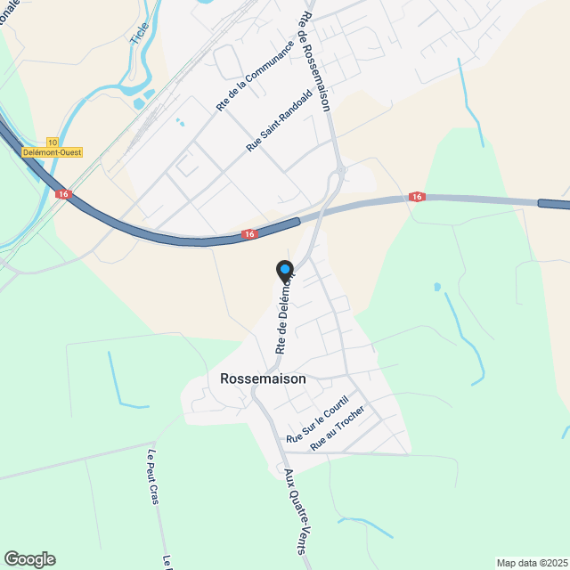 Neue 3.5-Zimmer-Wohnung mit großer Terrasse - Hohe Energieeffizienz - Karte