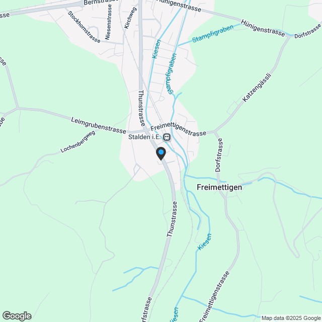 Exklusive Gartenwohnung in Konolfingen ... - Karte
