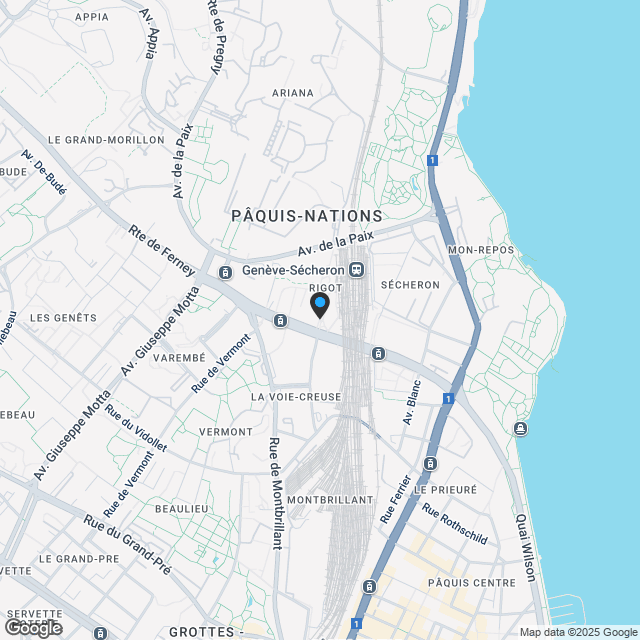 Colombier 8 | Neue Geschäftsräume - Karte