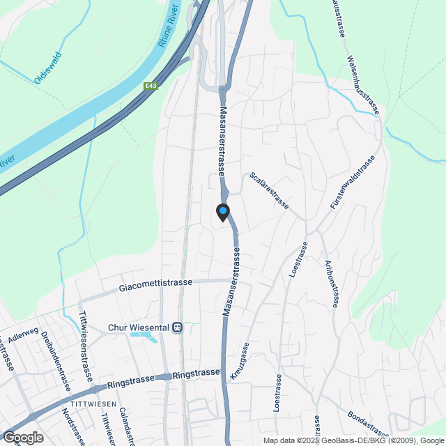 Neubau Schellenberg-Hochegerten - Karte