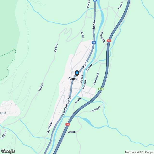 Residenz LEAA, Apartments mit Ertrag in Cama GR - Karte